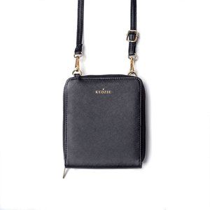 Black Perfect Compact Crossbody Bag